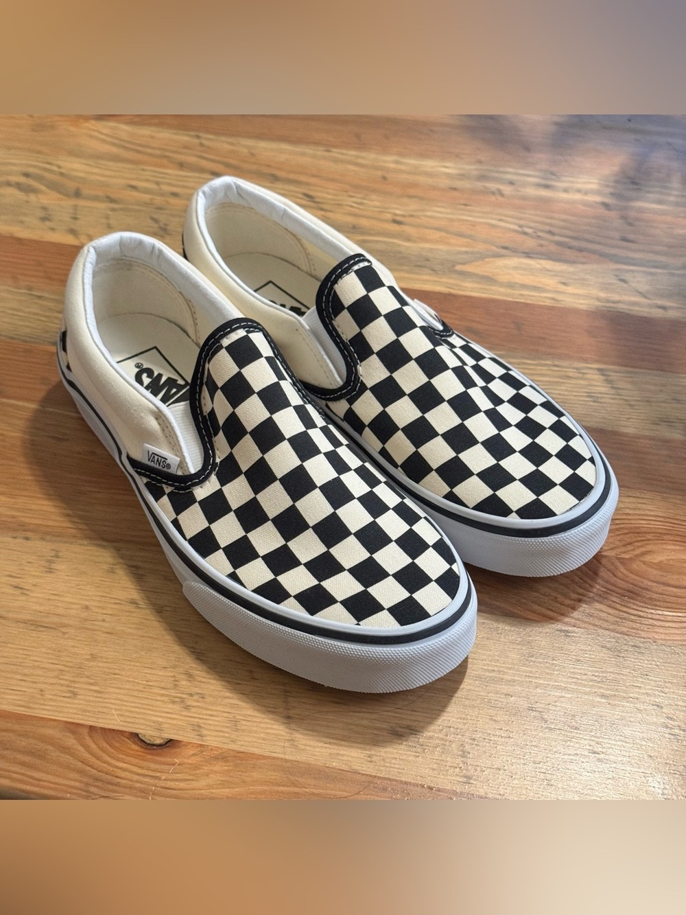 Vans Classic Slip-On Checkerboard Shoe
- Black & White - Picture 2 of 3